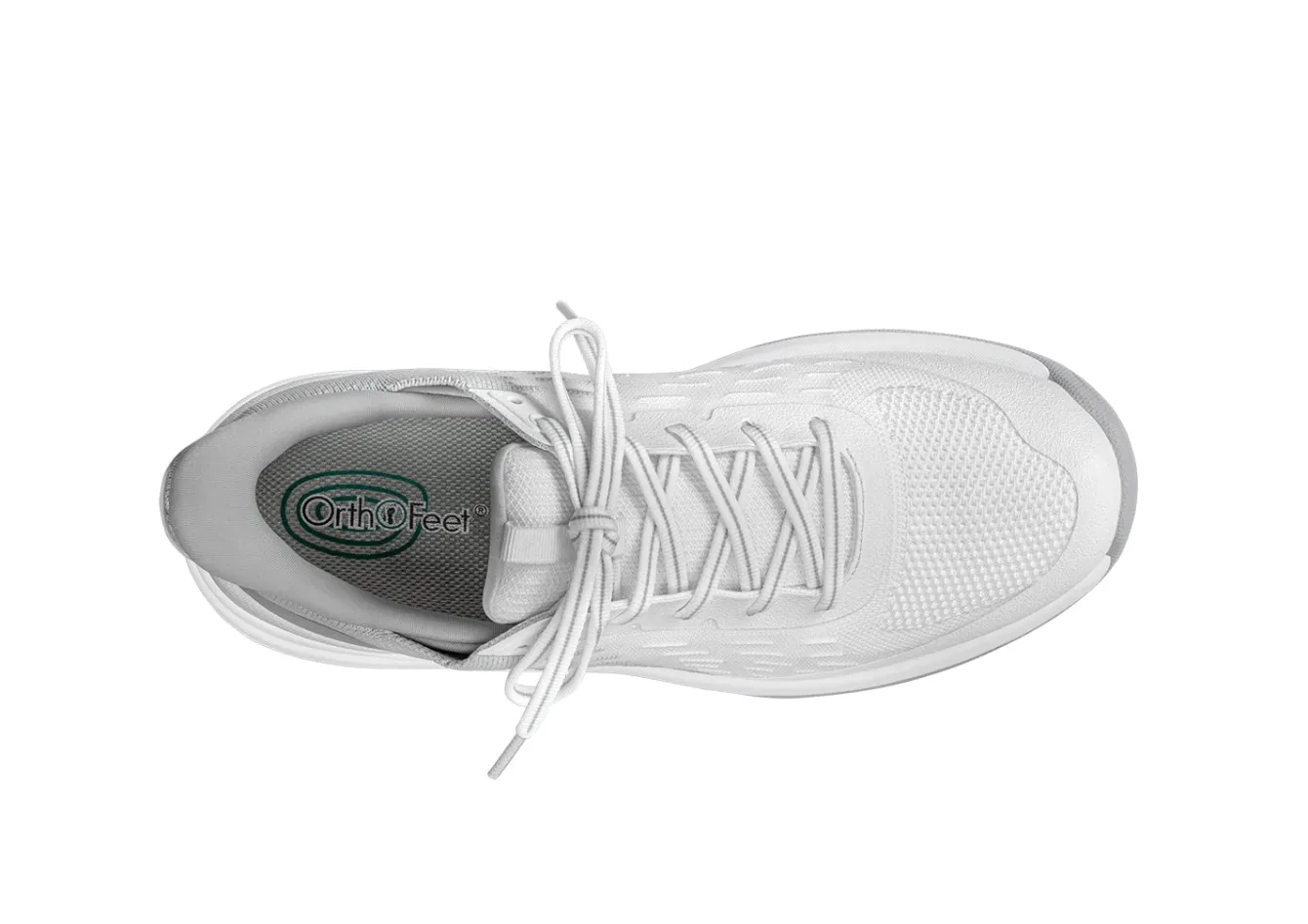 OrthoFeet Sneakers|Athletic Sneakers<Ace Pickleball Hands-Free - White/Gray