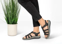 OrthoFeet Sandals<Amalfi - Black