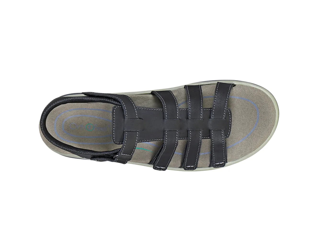 OrthoFeet Sandals<Amalfi - Black