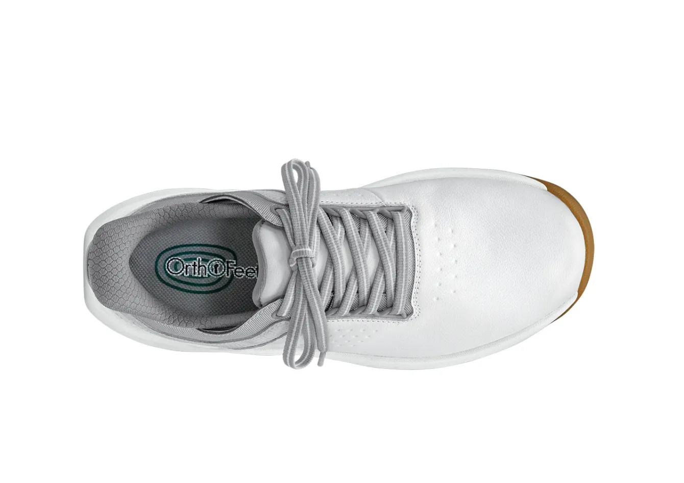 OrthoFeet Sneakers|Athletic Sneakers<Approach Shot Hands-Free Golf - White/Silver