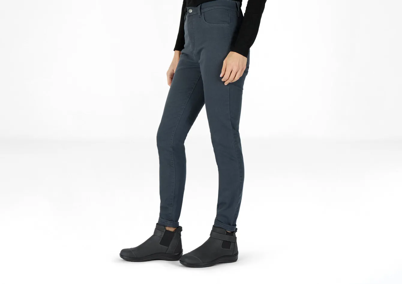 OrthoFeet Boots|Hands-Free Shoes<Blaire Hands-Free - Black
