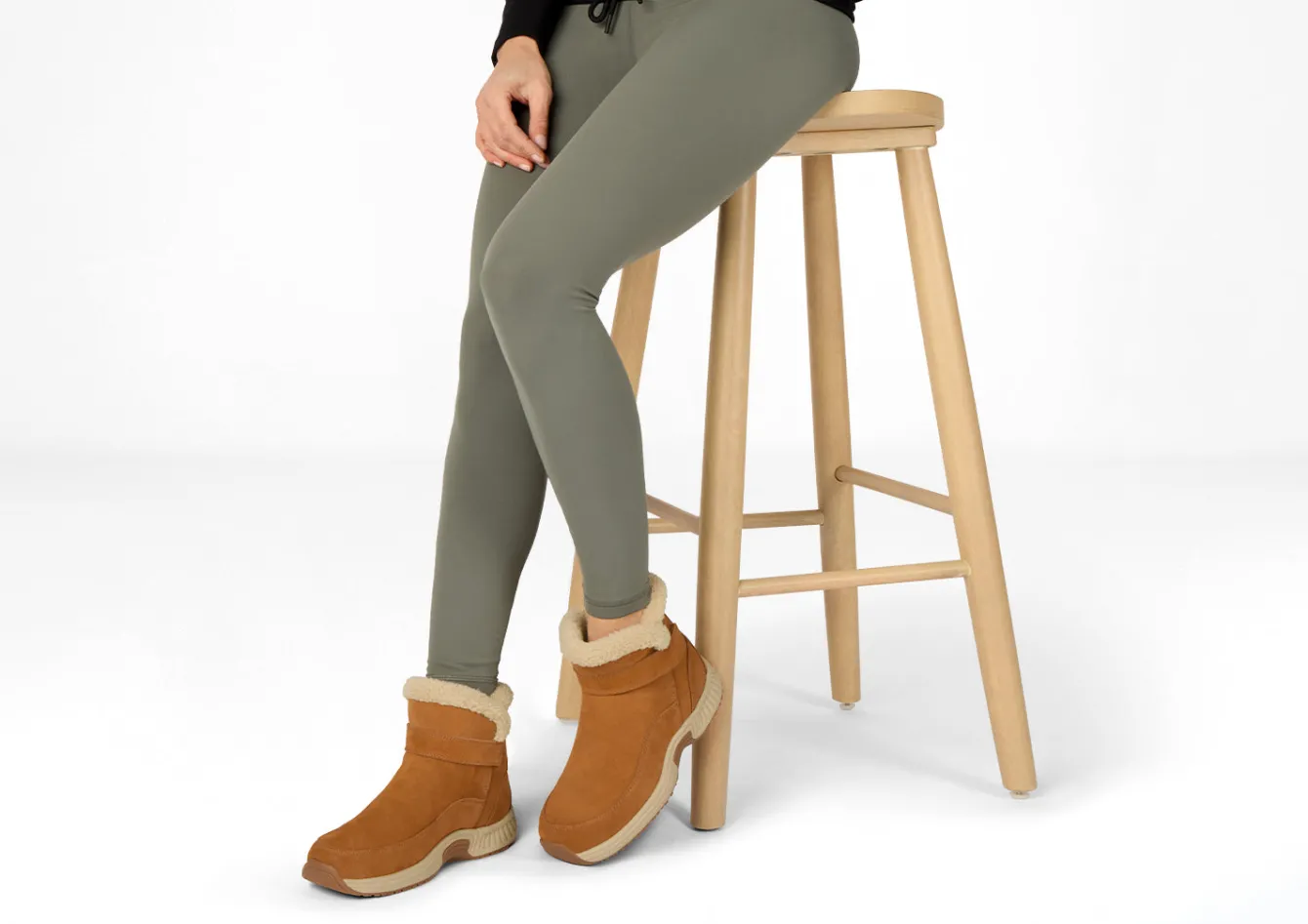 OrthoFeet Boots|Hands-Free Shoes<Bliss Hands-Free - Camel