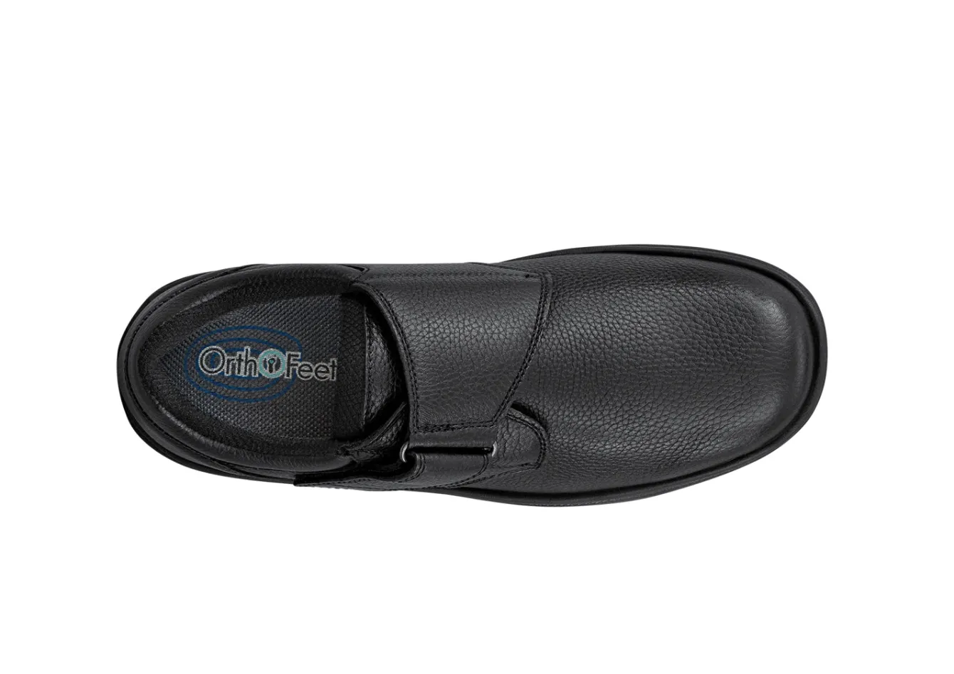 OrthoFeet Casual Shoes|Dress Shoes<Broadway - Black
