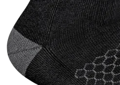OrthoFeet Bunion Socks<Bunion Relief, Padded Ankle Socks - Black