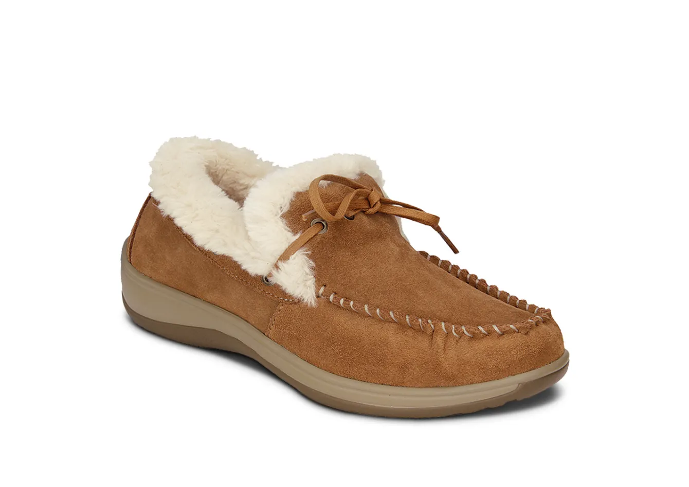 OrthoFeet Slippers<Capri - Camel