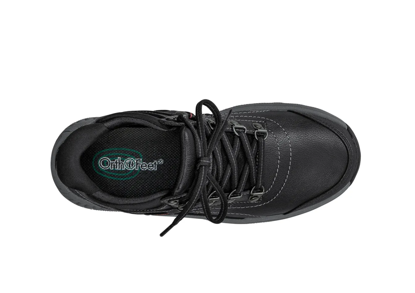 OrthoFeet Boots|Hands-Free Shoes<Carmel Hands-Free Waterproof - Black