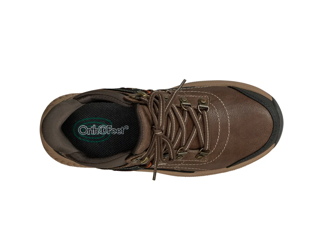 OrthoFeet Boots|Hands-Free Shoes<Carmel Hands-Free Waterproof - Brown