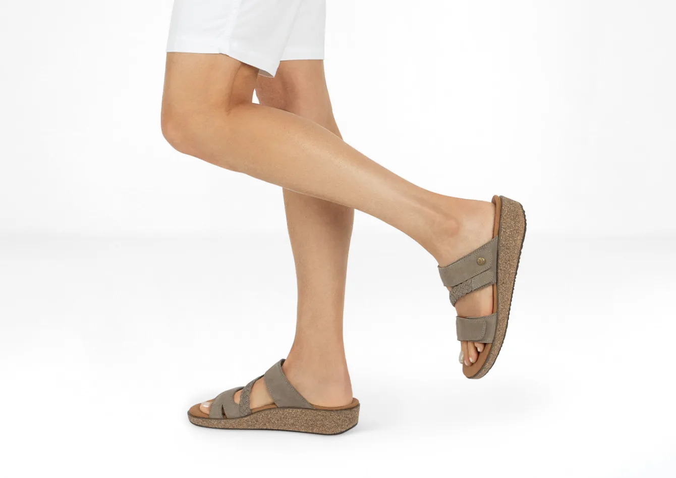OrthoFeet Sandals|Casual Shoes<Carrie - Mocha