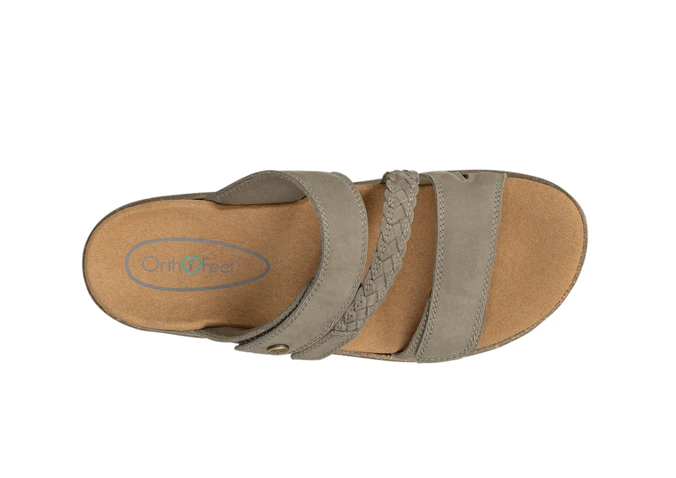 OrthoFeet Sandals|Casual Shoes<Carrie - Mocha
