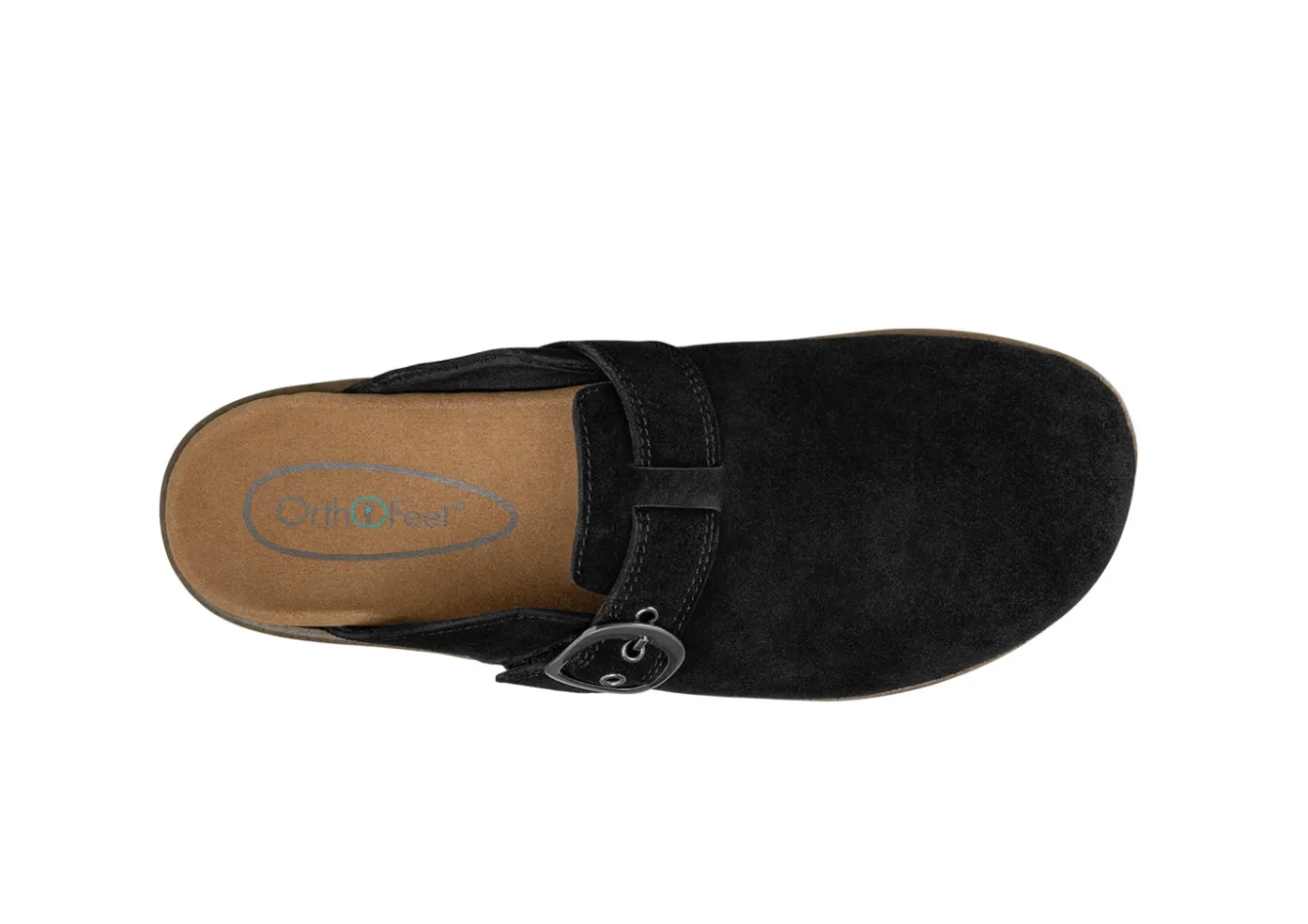 OrthoFeet Casual Shoes|Clogs & Mules<Casey - Black