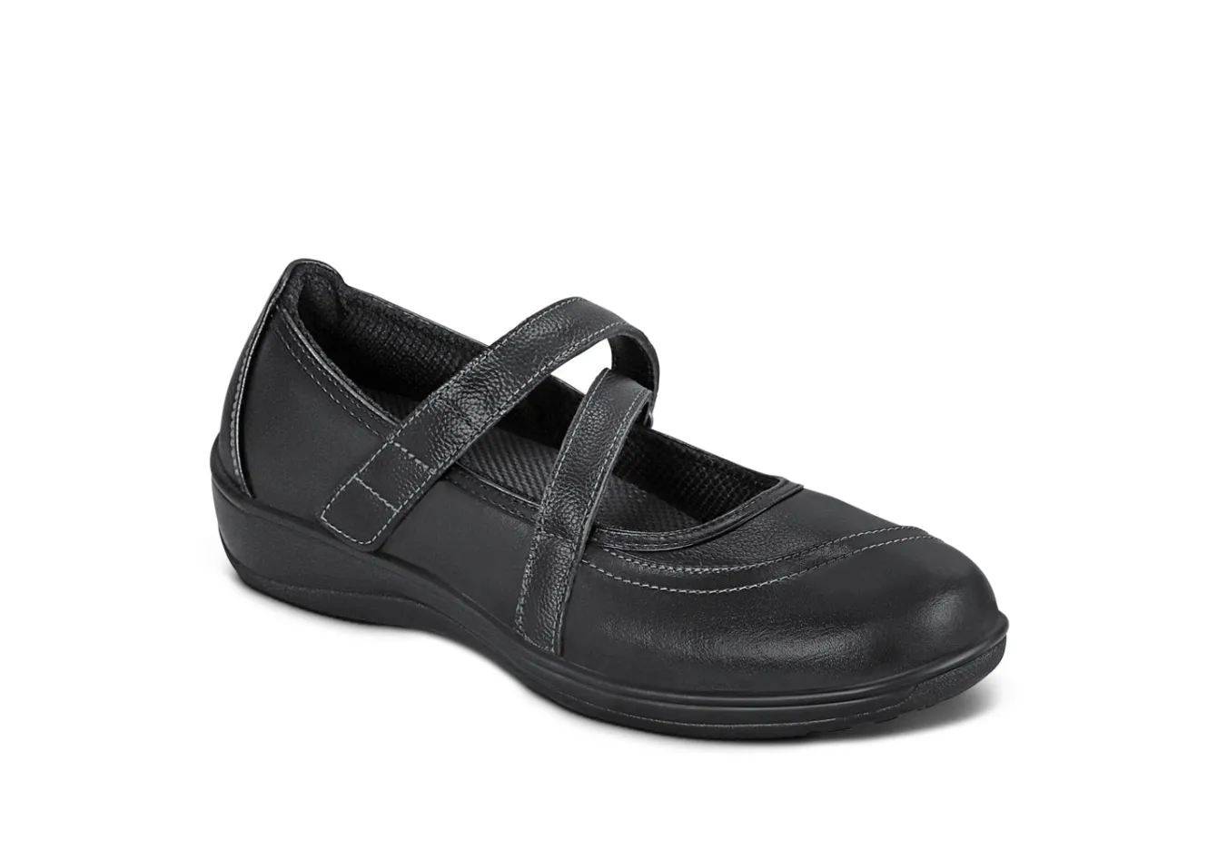OrthoFeet Casual Shoes|Dress Shoes<Celina - Black