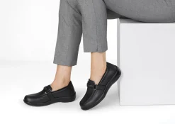 OrthoFeet Casual Shoes|Dress Shoes<Chelsea - Black