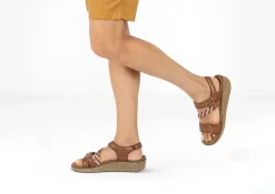 OrthoFeet Sandals|Casual Shoes<Chloe - Tan