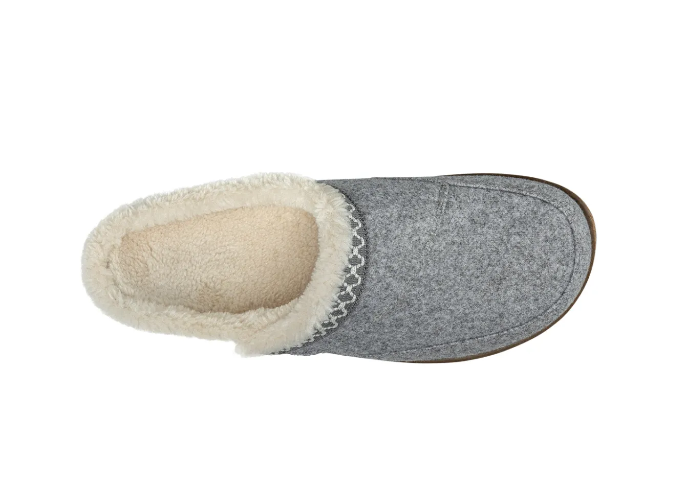 OrthoFeet Slippers|Clogs & Mules<Clara - Gray