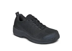 OrthoFeet Work Boots & Shoes<Cobalt Work Shoes - Black