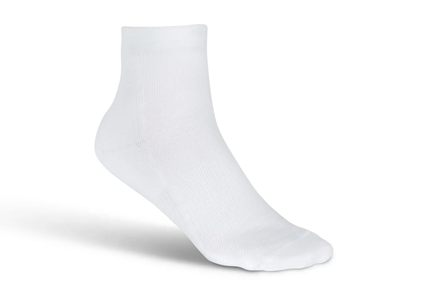 OrthoFeet Compression Socks<Compression Ankle Socks 15-20 mmHg - White