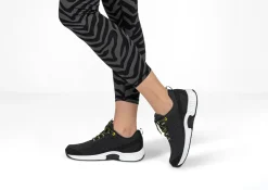 OrthoFeet Sneakers<Coral - Black