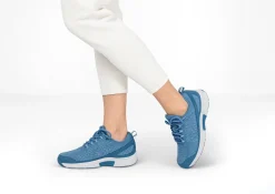 OrthoFeet Sneakers<Coral - Blue