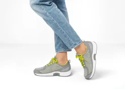 OrthoFeet Sneakers<Coral - Gray