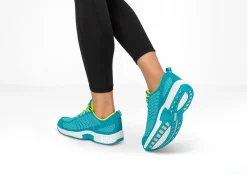 OrthoFeet Sneakers<Coral - Turquoise