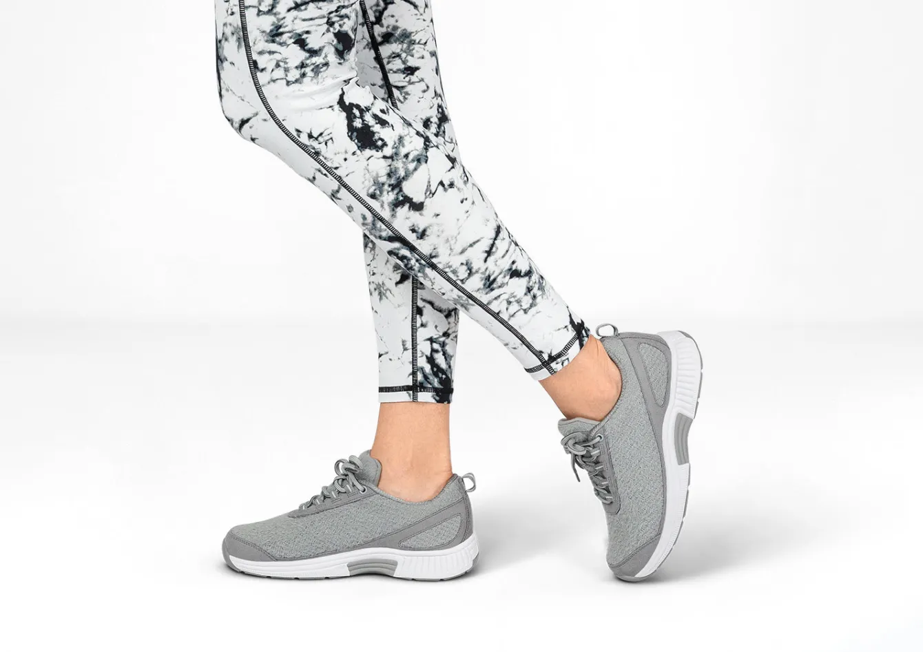 OrthoFeet Sneakers<Coral Wool - Gray