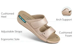 OrthoFeet Sandals|Clogs & Mules<Cruz - Dusty Rose Pink
