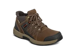 OrthoFeet Boots|Hiking Boots<Dalton Hands-Free Waterproof - Brown