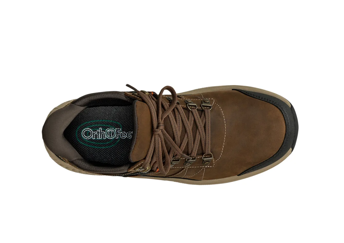 OrthoFeet Boots|Hiking Boots<Dalton Hands-Free Waterproof - Brown