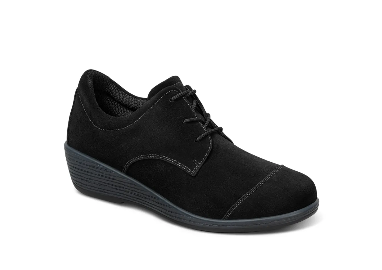 OrthoFeet Dress Shoes<Eleanor - Black