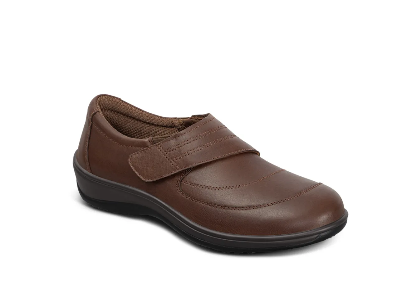 OrthoFeet Casual Shoes|Dress Shoes<Emily - Brown