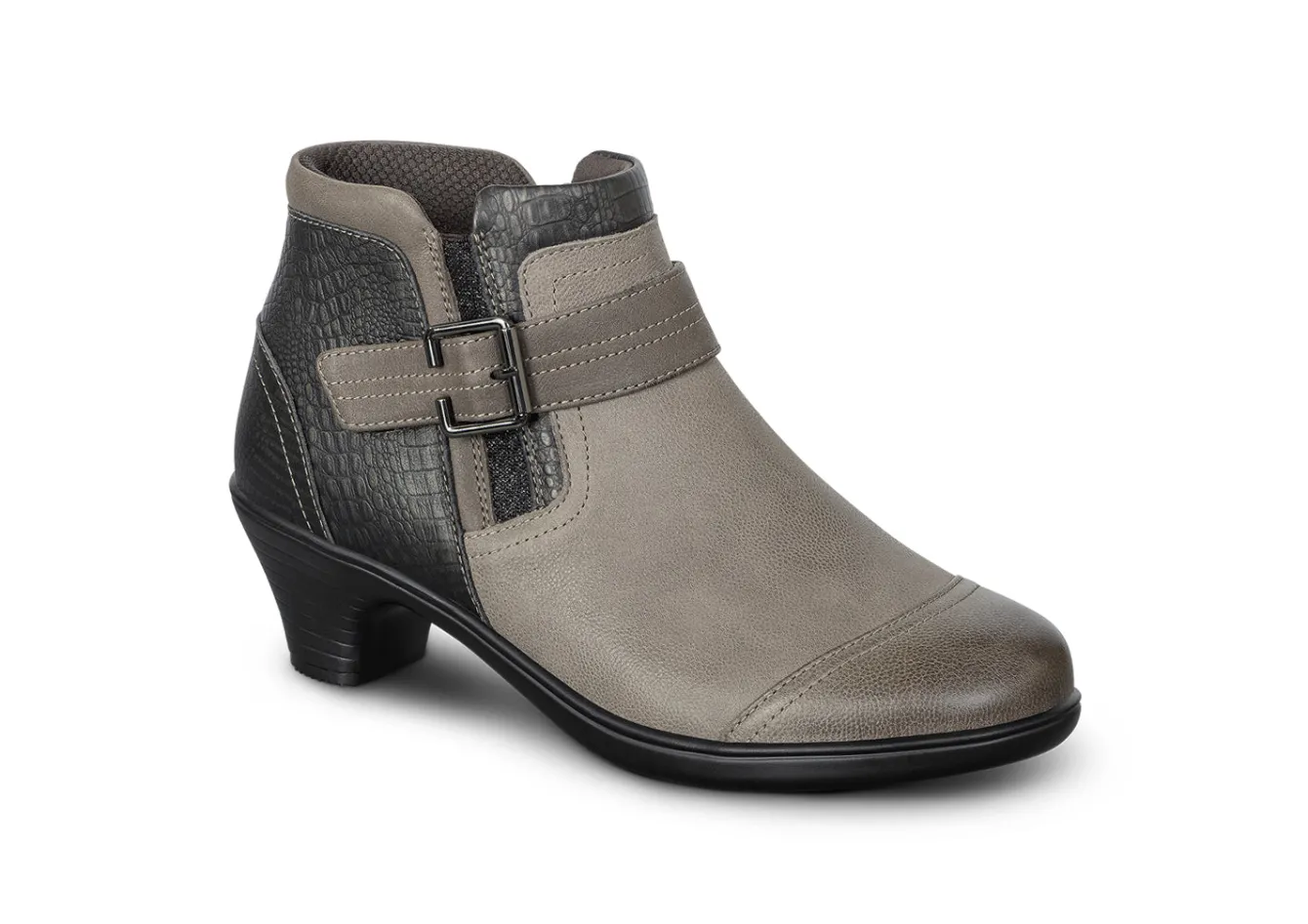OrthoFeet Boots|Casual Shoes<Emma - Taupe