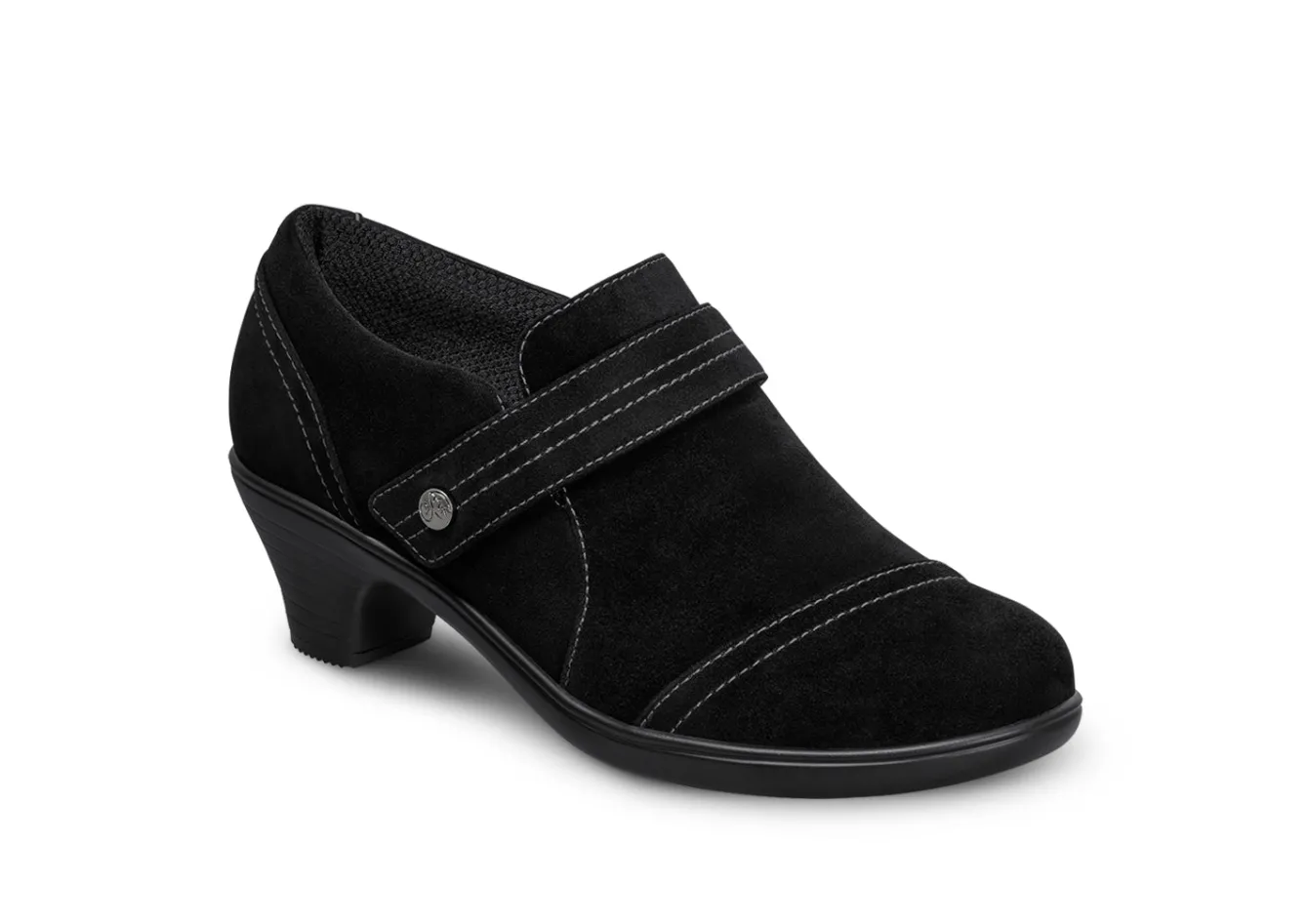 OrthoFeet Dress Shoes<Eva - Black