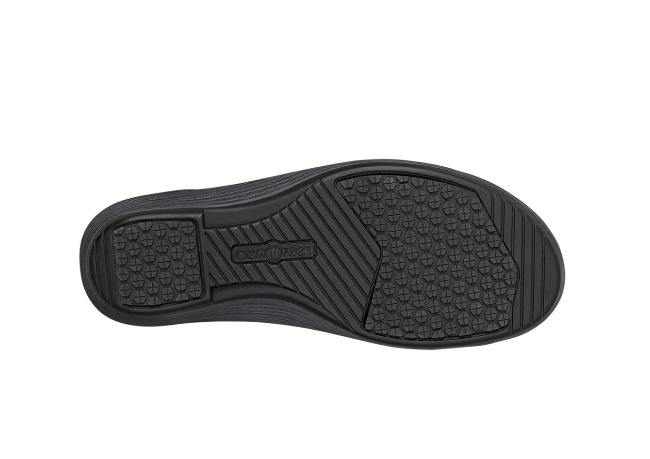 OrthoFeet Casual Shoes|Dress Shoes<Eve - Black