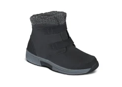OrthoFeet Boots<Florence Waterproof - Black