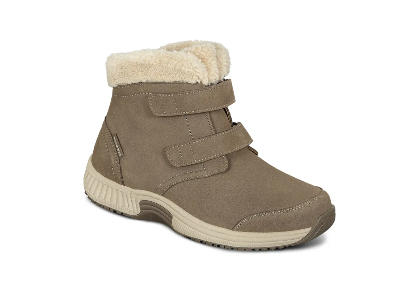 OrthoFeet Boots<Florence Waterproof - Taupe