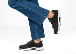 OrthoFeet Sneakers<Francis No-Tie - Black
