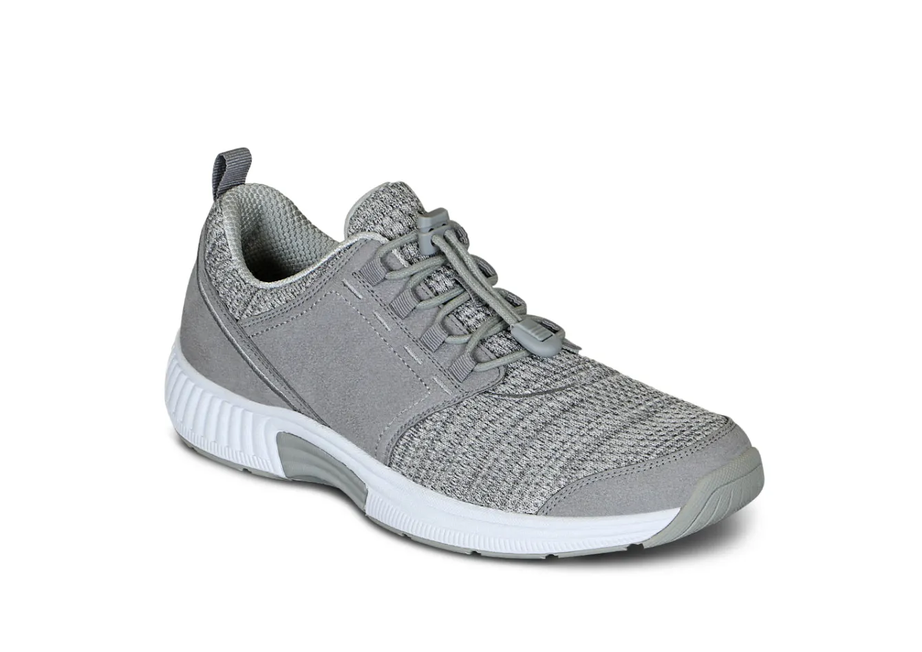 OrthoFeet Sneakers<Francis No-Tie - Gray