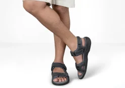OrthoFeet Sandals<Gemini - Black