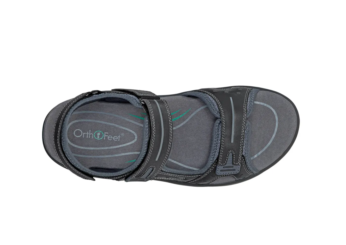 OrthoFeet Sandals<Gemini - Black