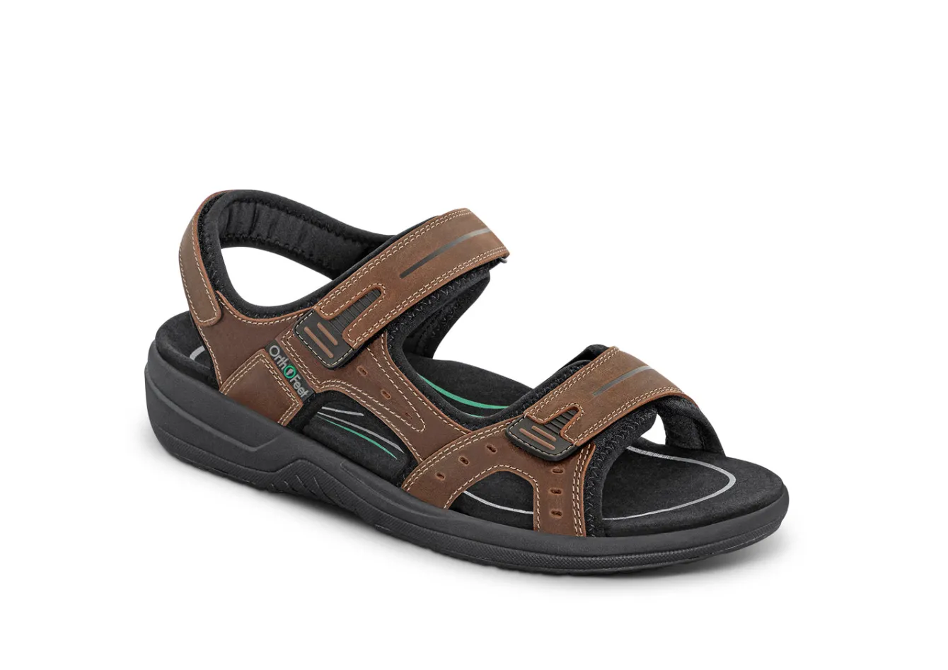 OrthoFeet Sandals<Gemini - Brown
