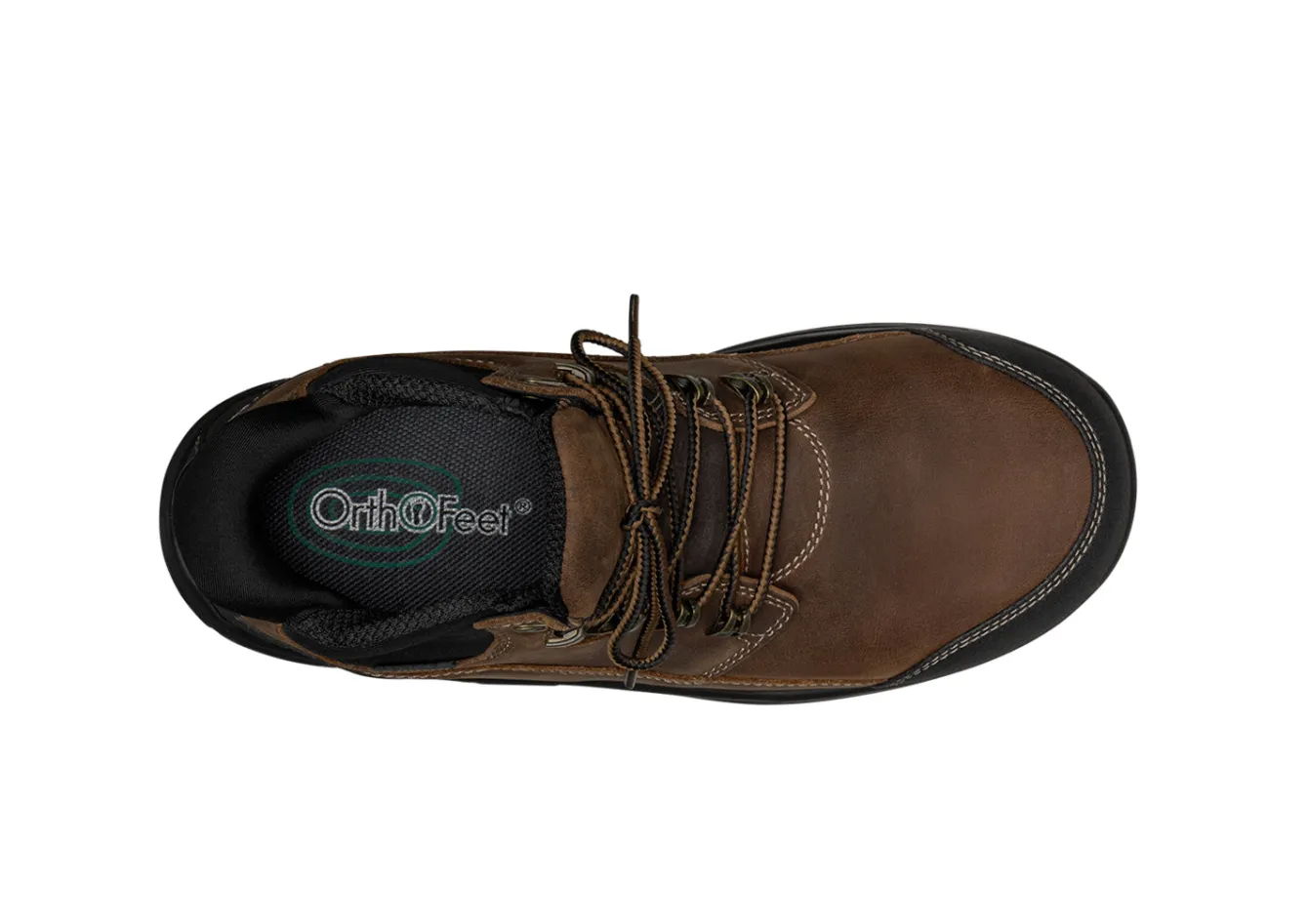 OrthoFeet Boots|Work Boots & Shoes<Graphite Hands-Free Work Boots - Brown