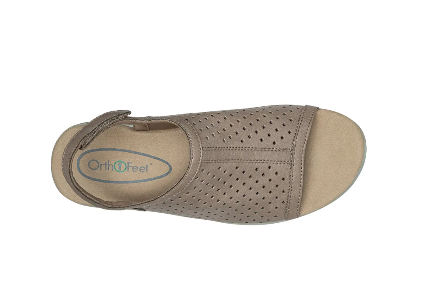 OrthoFeet Sandals|Casual Shoes<Hazel - Taupe