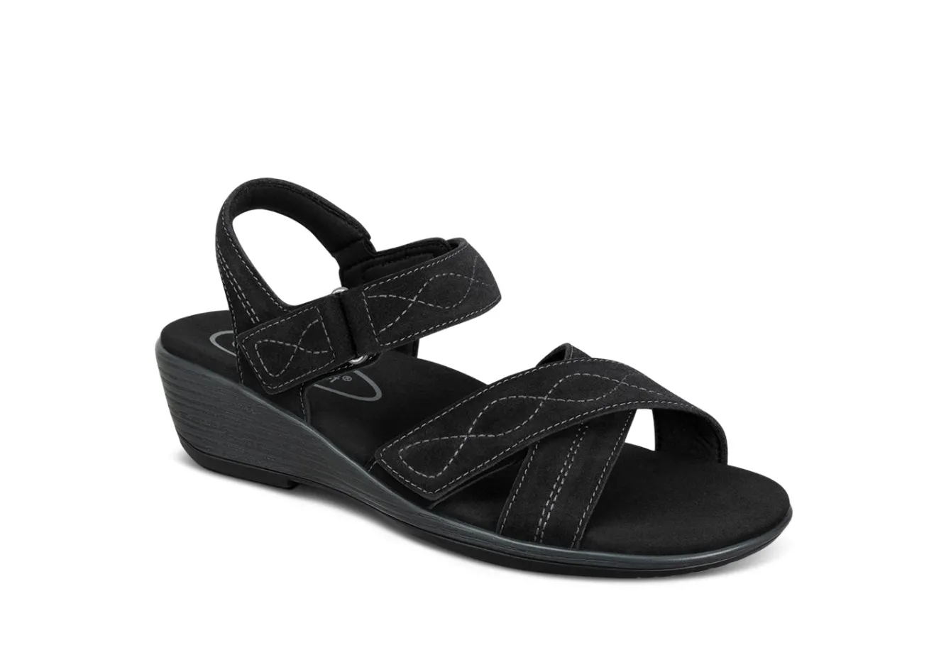 OrthoFeet Sandals|Dress Shoes<Holly - Black