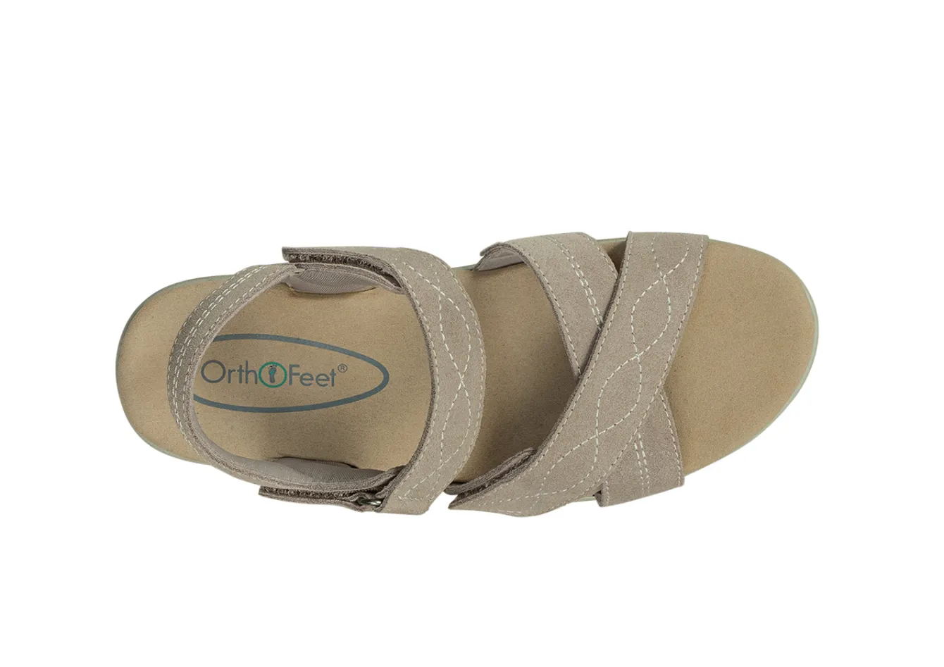 OrthoFeet Sandals|Dress Shoes<Holly - Taupe