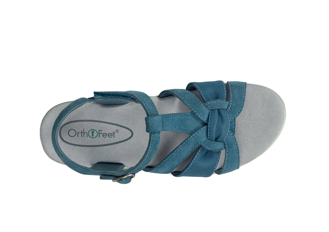 OrthoFeet Sandals|Casual Shoes<Hope - Blue