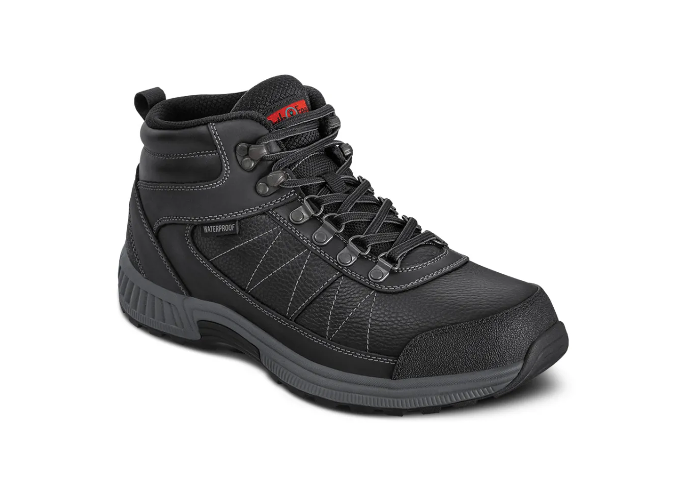 OrthoFeet Boots|Hiking Boots<Hunter Waterproof - Black