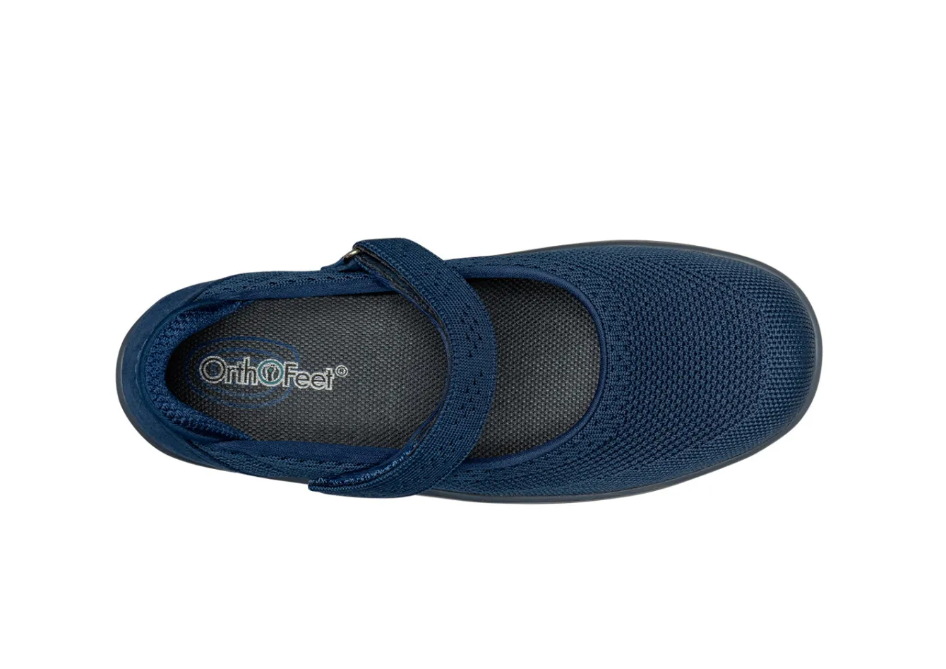 OrthoFeet Casual Shoes|Mary Janes<Jessa - Navy