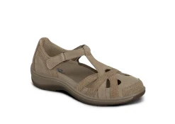 OrthoFeet Casual Shoes|Mary Janes<Juno - Taupe