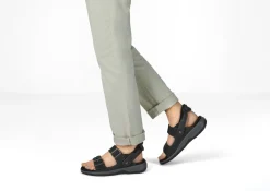 OrthoFeet Sandals|Hands-Free Shoes<Jupiter Hands-Free - Black