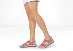 OrthoFeet Sandals<Lake - Red